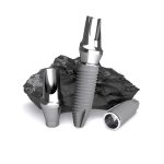What are dental implants made of