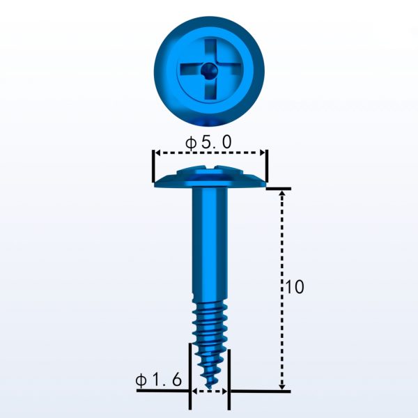 GBR Tenting Screw 5 Piece/pack - Image 2