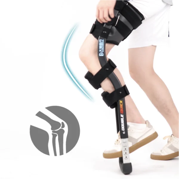 hands-free crutch Telescopic Single Leg assisted walking aids -1